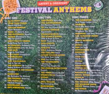 3CD/Box Set Various: Latest & Greatest: Festival Anthems
