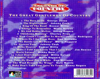 CD Various: Legends Of Country: 18 Songs From The Great Gentlemen Of Country
