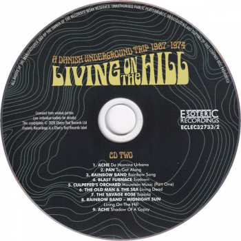 3CD Various: Living On The Hill A Danish Underground Trip 1967-1974