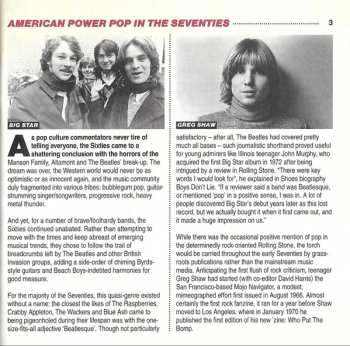 3CD Various: Looking For The Magic (American Power Pop In The Seventies)