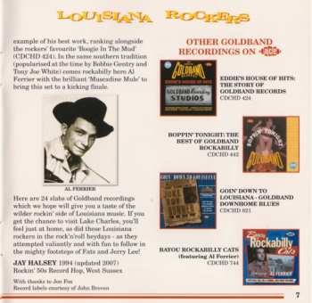 CD Various: Louisiana Rockers