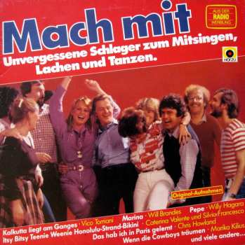 LP Various: Mach Mit Unvergessene Schlager Zum Mitsingen, Lachen Und Tanzen