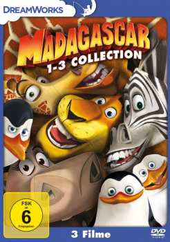3DVD Various: Madagascar 1-3