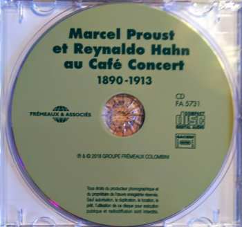 CD Various: Marcel Proust & Reynaldo Hahn Au Café-concert 1890-1913