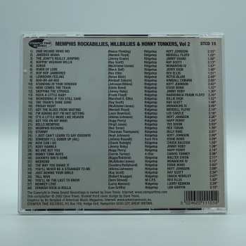 CD Various: Memphis Rockabillies, Hillbillies & Honky Tonkers Volume 2: The Erwin Records Story