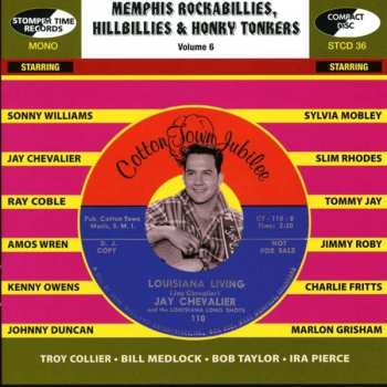 CD Various: Memphis Rockabillies, Hillbillies & Honky Tonkers Volume 6