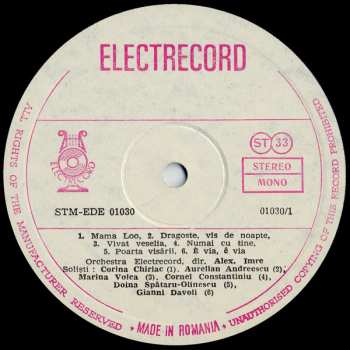 LP Various: Meridiane Melodii 4