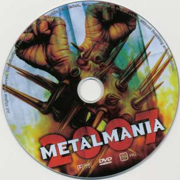 CD/DVD Various: Metalmania 2007