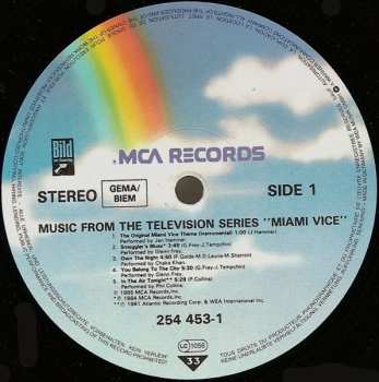 LP Various: Miami Vice (Music From The Television Series)