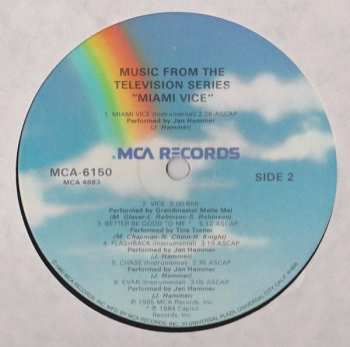 LP Various: Miami Vice (Music From The Television Series)