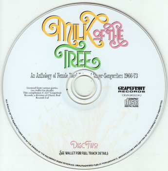 3CD/Box Set Various: Milk Of The Tree - An Anthology Of Female Vocal Folk And Singer-Songwriters