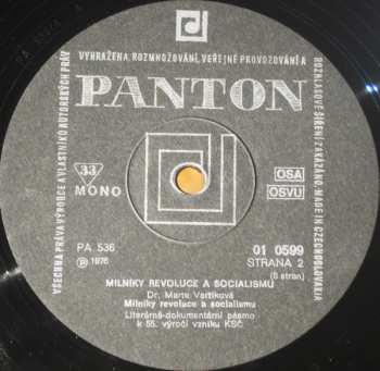 4LP/Box Set Various: Míl'niky Revolúcie A Socializmu 1921 - 1976