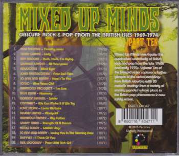 CD Various: Mixed Up Minds Part Ten (Obscure Rock & Pop From The British Isles 1969-1974)