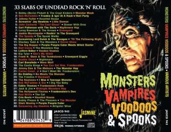 CD Various: Monsters, Vampires, Voodoos & Spooks - 33 Slabs Of Undead Rock ‘N’ Roll
