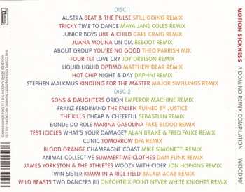 2CD Various: Motion Sickness - A Domino Remix Compilation