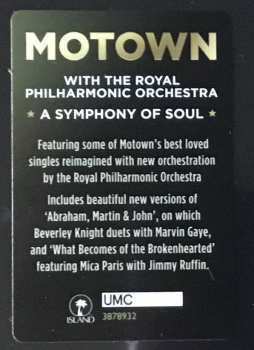 LP Various: Motown With The Royal Philharmonic Orchestra: A Symphony Of Soul
