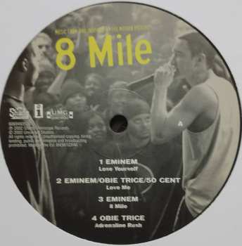 2LP Various: Music From And Inspired By The Motion Picture 8 Mile