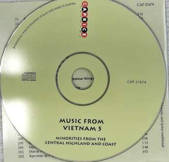 CD Various: Music From Vietnam 5 - Minorities From The Central Highland And Coast
