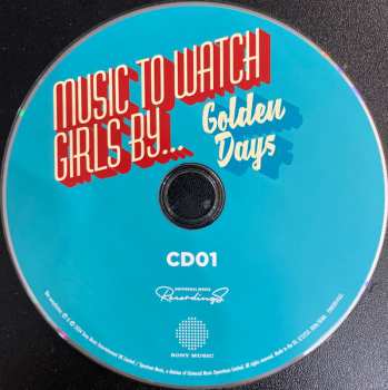 3CD/Box Set Various: Music To Watch Girls By...Golden Days