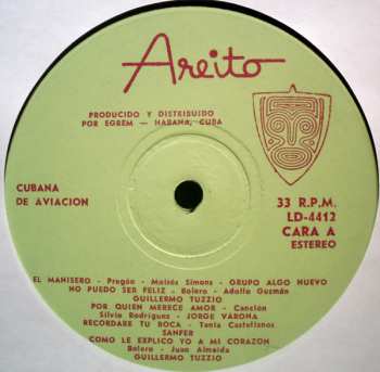 LP Various: Música De Cuba Por Los Cielos Del Mundo