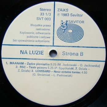LP Various: Na Luzie