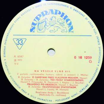 LP Various: Na Veselé Vlně VII.