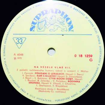 LP Various: Na Veselé Vlně VII.
