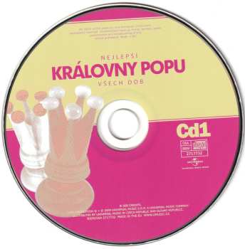 2CD Various: Nejlepší Královny Popu Všech Dob