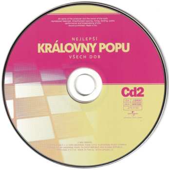 2CD Various: Nejlepší Královny Popu Všech Dob