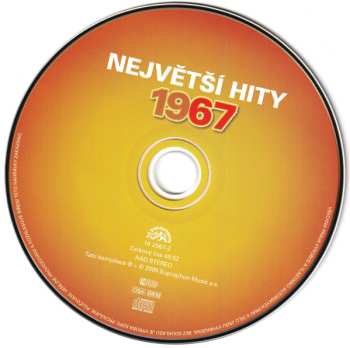 5CD/Box Set Various: Největší České Hity 1965 • 1966 • 1967 • 1968 • 1969