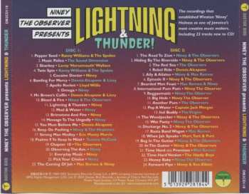 2CD Various: Niney The Observer Presents Lightning & Thunder