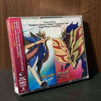 4CD Various: Nintendo Switch ポケットモンスター ソード・シールド+エキスパンションパス スーパーミュージック・コレクション = Nintendo Switch Pokémon Sword・Shield + Expansion Pass Super Music Collection