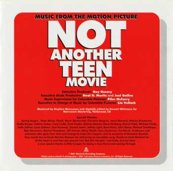 CD Various: Not Another Teen Movie - Music From The Motion Picture