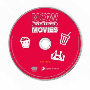 5CD Various: Now 100 Hits Movies
