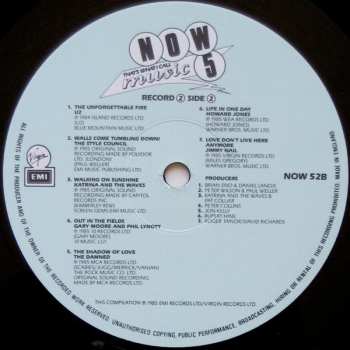 2LP Various: Now That's What I Call Music 5