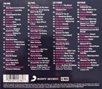 4CD Various: Now That’s What I Call Power Ballads: Total Eclipse Of The Heart
