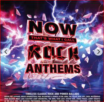 3LP Various: Now That's What I Call Rock Anthems CLR