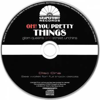 3CD/Box Set Various: Oh! You Pretty Things (Glam Queens And Street Urchins 1970-76)