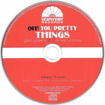 3CD/Box Set Various: Oh! You Pretty Things (Glam Queens And Street Urchins 1970-76)