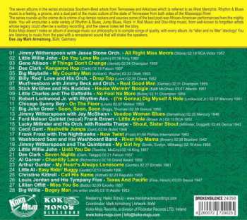 CD Various: On The Floor - Southern Bred Vol.21 Tennessee & Arkansas R&B Rockers