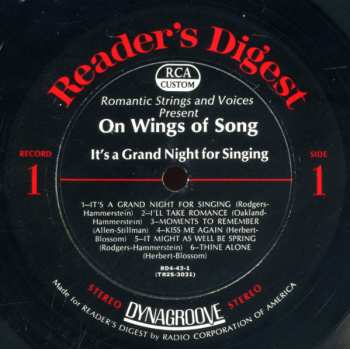 6LP/Box Set Various: On Wings Of Song (6xLP+BOX)