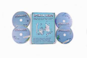4CD/Box Set Various: Optimism / Reject (UK D-I-Y Punk and Post-Punk 1977-1981) DLX