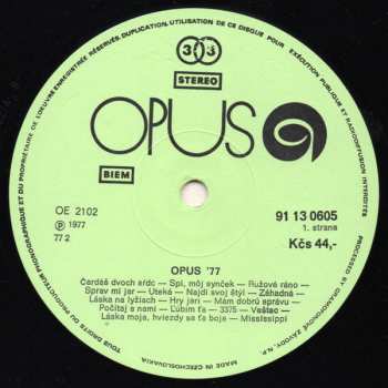 LP Various: Opus '77