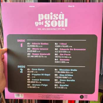 2LP Various: Paisà Got Soul (Soul, AOR & Disco In Italy 1977​-​1986)