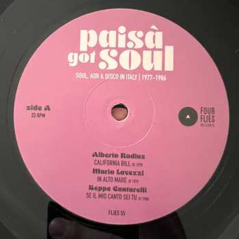 2LP Various: Paisà Got Soul (Soul, AOR & Disco In Italy 1977​-​1986)