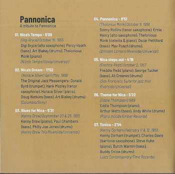 CD Various: Pannonica - A Tribute To Pannonica