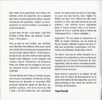 CD Various: Pannonica - A Tribute To Pannonica