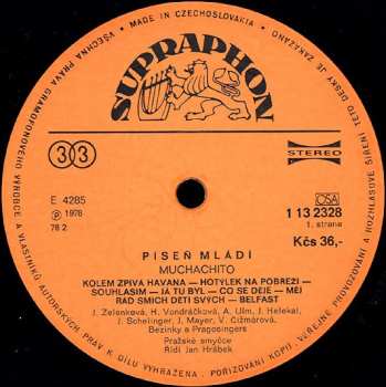LP Various: Píseň Mládí Muchachito