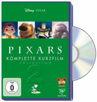 DVD Various: Pixars Komplette Kurzfilm-collection Vol. 2