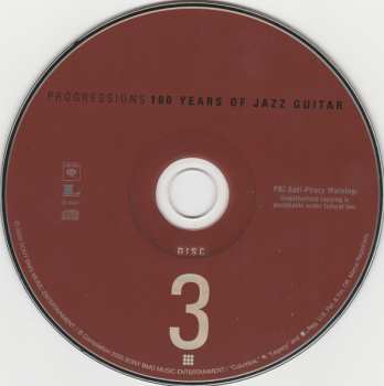 4CD/Box Set Various: Progressions: 100 Years Of Jazz Guitar